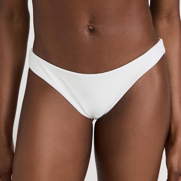NWT Eberjey Women’s So Solid Annia Bikini Bottoms in Ecru in size XS - Picture 1 of 8